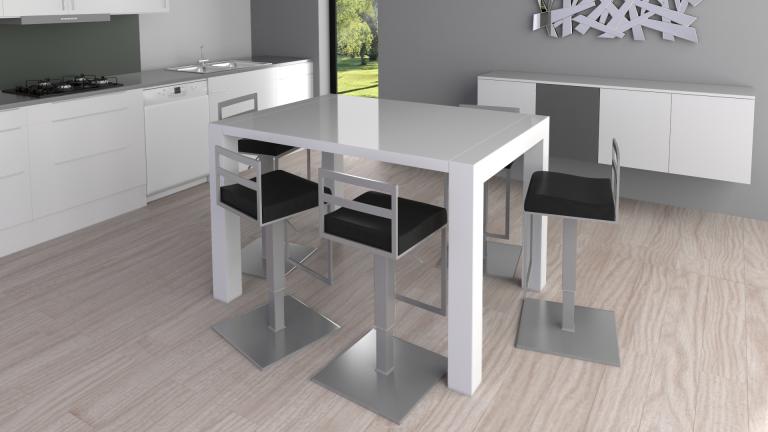 Table haute pour cuisine design