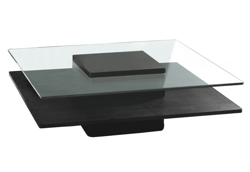 Table basse carrée wenge