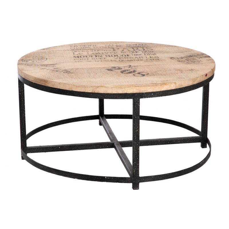 Table basse ronde de salon