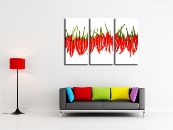 Deco pour une cuisine rouge