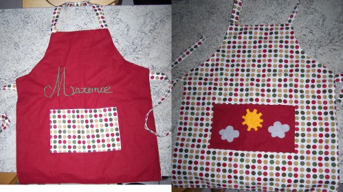 Tuto tablier de cuisine facile