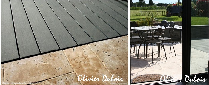 Terrasse carrelage ou bois composite