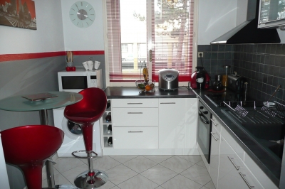 Idee deco cuisine blanc et grise