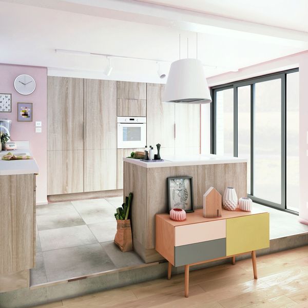 Sol cuisine parquet et carrelage