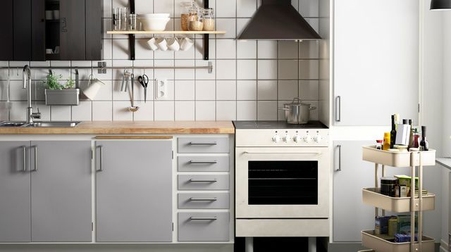 Petite cuisine aménager rangements