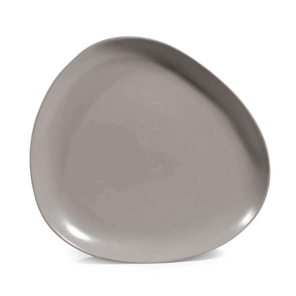Assiette noire et blanche maison du monde