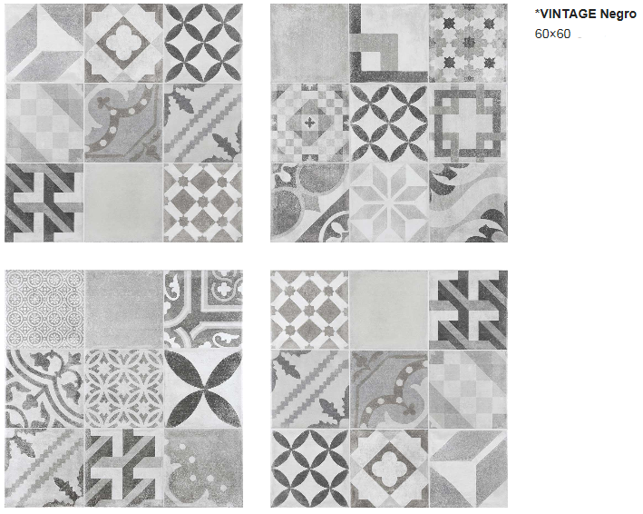 Carrelage type carreaux de ciment