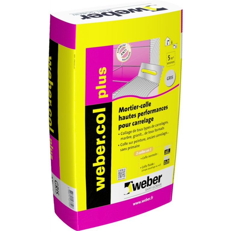 Colle carrelage weber pas cher