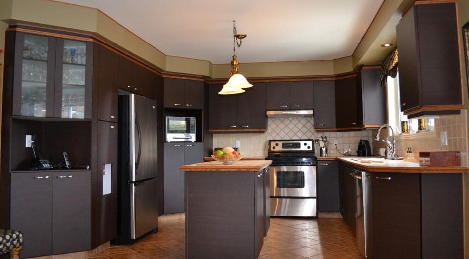 Plan armoire de cuisine en coin