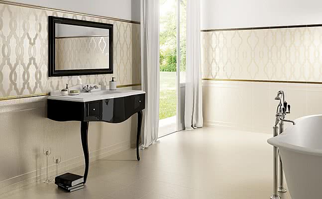 Carrelage salle de bain valentino